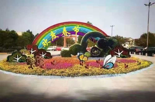 四川成都仿真绿雕定制厂家 欢度五一广场绿雕造型成都厂家专业定制