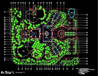 超全景观细部CAD图纸