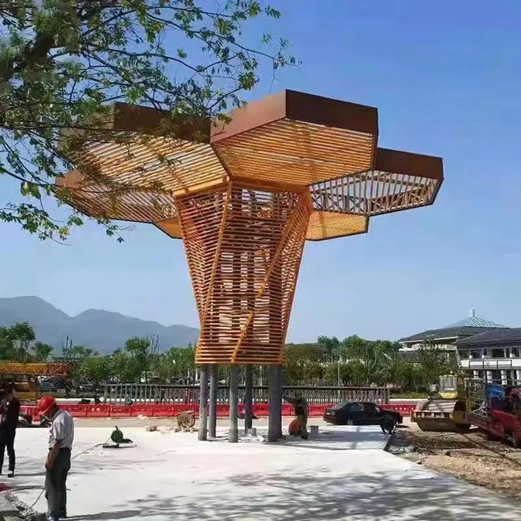 耐候钢板景观工程 源头工厂的优势与专业服务